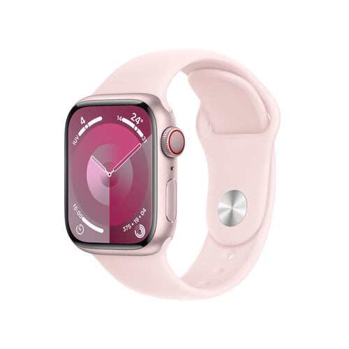 Περισσότερες πληροφορίες για "Apple Watch Series 9 (41mm/LTE/Ροζ/Αλουμίνιο)"