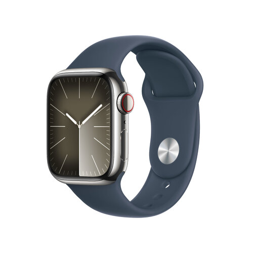 Περισσότερες πληροφορίες για "Apple Watch Series 9 (41mm/LTE/Ασημί/Ανοξείδωτο ατσάλι)"