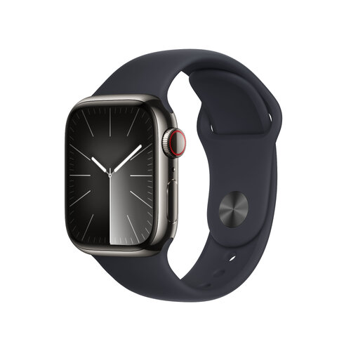 Περισσότερες πληροφορίες για "Apple Watch Series 9 (41mm/LTE/Γραφίτης/Ανοξείδωτο ατσάλι)"