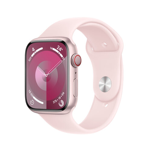 Περισσότερες πληροφορίες για "Apple Watch Series 9 (45mm/LTE/Ροζ/Αλουμίνιο)"