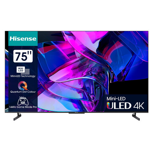 Περισσότερες πληροφορίες για "Hisense 75U7KQ"