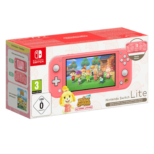 Περισσότερες πληροφορίες για "Nintendo Switch Lite Animal Crossing: New Horizons Isabelle Aloha Edition"