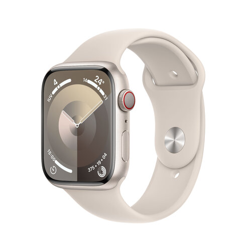 Περισσότερες πληροφορίες για "Apple Watch Series 9 (45mm/LTE/Μπεζ/Αλουμίνιο)"