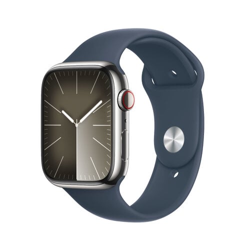 Περισσότερες πληροφορίες για "Apple Watch Series 9 (45mm/Ασημί/Ανοξείδωτο ατσάλι)"