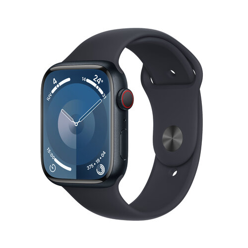 Περισσότερες πληροφορίες για "Apple Watch Series 9 (45mm/LTE/Μαύρο/Αλουμίνιο)"