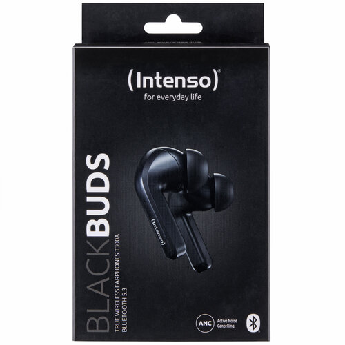 Περισσότερες πληροφορίες για "Intenso Black Buds T300A (Μαύρο)"