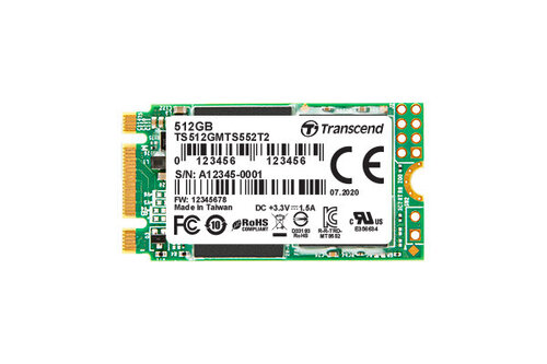 Περισσότερες πληροφορίες για "Transcend TS256GMTS552T2-I (256 GB/SATA III)"