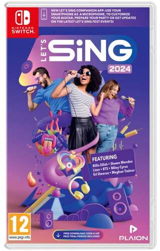 Περισσότερες πληροφορίες για "Let's Sing 2024 (Nintendo Switch)"