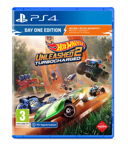 Περισσότερες πληροφορίες για "Hot Wheels Unleashed 2: Turbocharged - Day One Edition (PlayStation 4)"