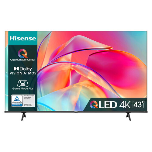 Περισσότερες πληροφορίες για "Hisense 43E77KQ"