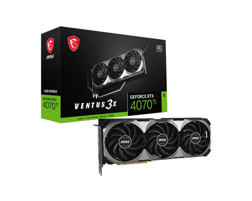 Περισσότερες πληροφορίες για "MSI GEFORCE RTX 4070 Ti VENTUS 3X E1 12G OC"