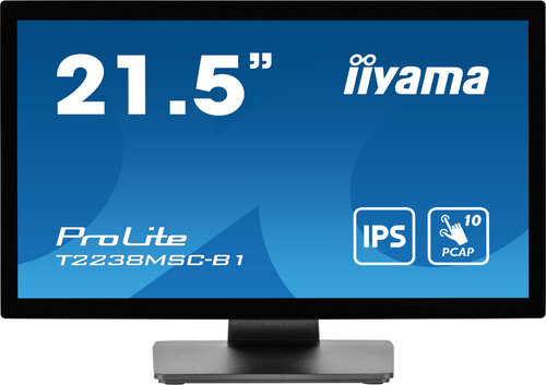 Περισσότερες πληροφορίες για "iiyama ProLite T2238MSC-B1 (21.5"/Full HD)"