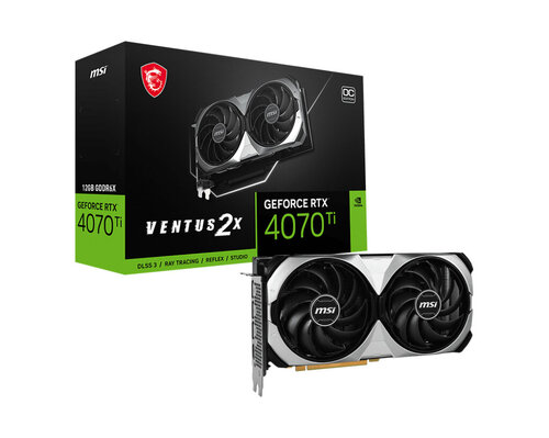 Περισσότερες πληροφορίες για "MSI GEFORCE RTX 4070 TI VENTUS 2X 12G OC"