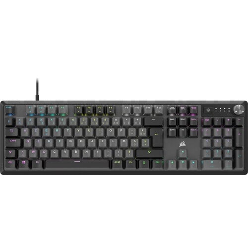 Περισσότερες πληροφορίες για "Corsair K70 CORE RGB (Γκρι/USB/RGB LED)"