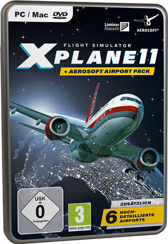 Περισσότερες πληροφορίες για "XPlane 11 + Aerosoft Airport Pack (PC/Mac/Linux)"