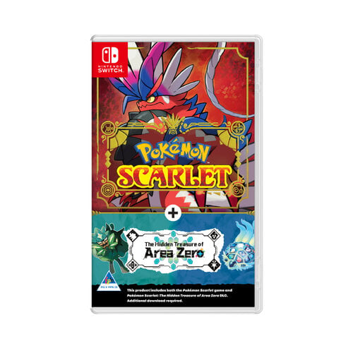 Περισσότερες πληροφορίες για "Pokemon Scarlet + The Hidden Treasure of Area Zero DLC (Nintendo Switch)"