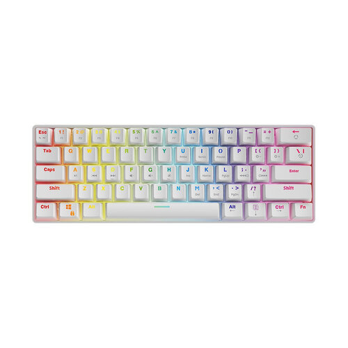 Περισσότερες πληροφορίες για "Savio Mechanical Keyboard Whiteout Blue Outemu White (Μαύρο/USB/RGB LED)"