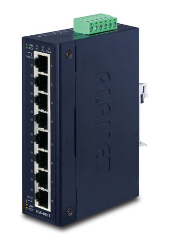 Περισσότερες πληροφορίες για "PLANET IP30 Slim type 8-Port unmanaged Industrial Gigabit Ethernet - Switch Kupferdraht"