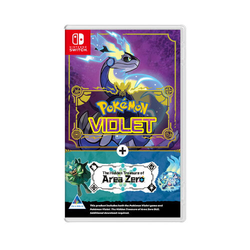 Περισσότερες πληροφορίες για "Pokemon Violet + The Hidden Treasure of Area Zero DLC (Nintendo Switch)"