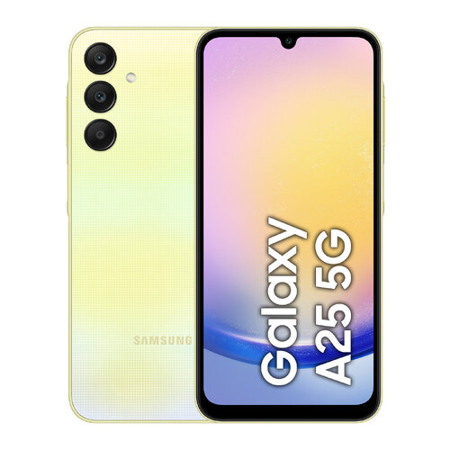 Περισσότερες πληροφορίες για "Samsung Galaxy A25 5G (Κίτρινο/128 GB)"