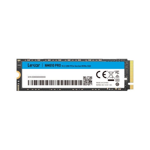 Περισσότερες πληροφορίες για "Lexar NM610 PRO (500 GB/PCI Express 3.0)"