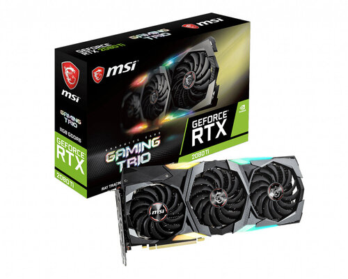 Περισσότερες πληροφορίες για "MSI GAMING RTX 2080 TI TRIO"