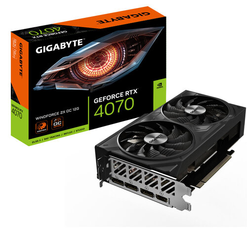 Περισσότερες πληροφορίες για "Gigabyte GeForce RTX 4070 WINDFORCE 2X OC 12G"