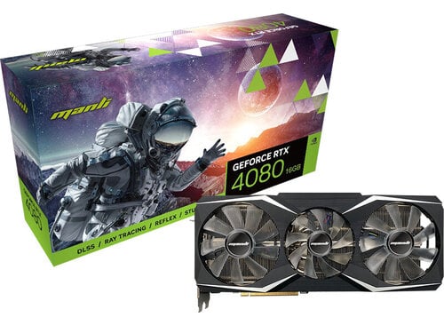 Περισσότερες πληροφορίες για "Manli GeForce RTX 4080 16GB"