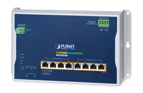 Περισσότερες πληροφορίες για "PLANET IP30 Industrial L3 4-Port 2.5G 802.3bt PoE+ -"