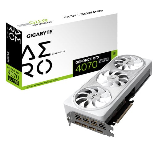 Περισσότερες πληροφορίες για "Gigabyte AERO GeForce RTX 4070 SUPER OC 12G"