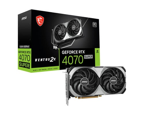 Περισσότερες πληροφορίες για "MSI VENTUS GeForce RTX 4070 SUPER 12G 2X OC"