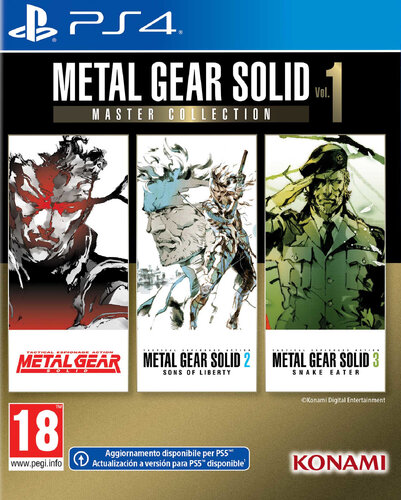 Περισσότερες πληροφορίες για "Metal Gear Solid: Master Collection Vol.1 (PlayStation 4)"