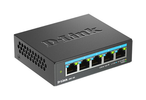 Περισσότερες πληροφορίες για "D-Link 5-Port Multi-Gigabit Unmanaged Switch"