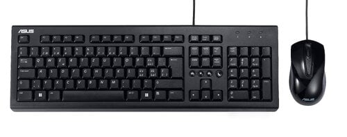 Περισσότερες πληροφορίες για "ASUS U2000 KEYBOARD+MOUSE (Μαύρο/USB)"