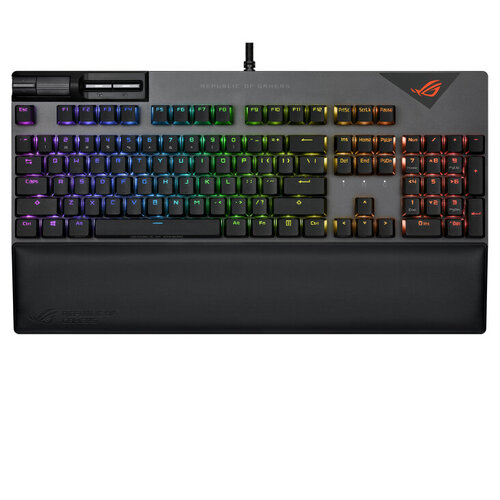 Περισσότερες πληροφορίες για "ASUS ROG Strix FLARE II PBT (Μαύρο/USB/RGB LED)"