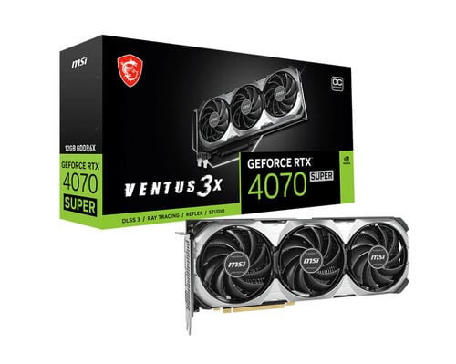 Περισσότερες πληροφορίες για "MSI VENTUS GeForce RTX 4070 SUPER 12G 3X OC"