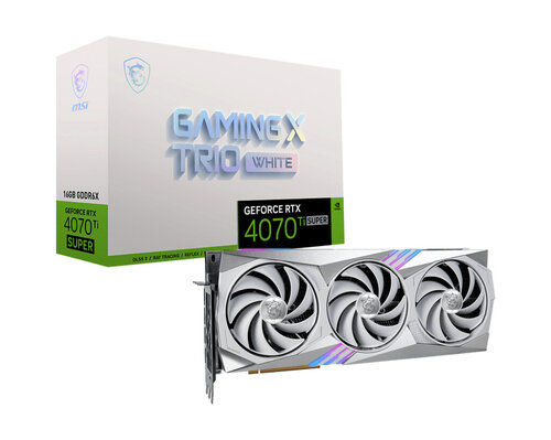 Περισσότερες πληροφορίες για "MSI GAMING GeForce RTX 4070 Ti SUPER 16G X TRIO WHITE"
