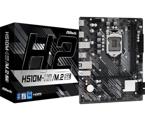 Περισσότερες πληροφορίες για "Asrock H510M-H2/M.2 SE mATX Intel H510 2DDR4 S1200 gen11 retail"