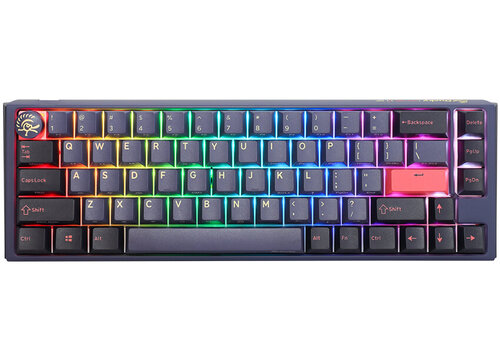 Περισσότερες πληροφορίες για "Ducky One 3 Cosmic Blue SF Gaming Tastatur RGB LED - MX-Ergo-Clear US (USB/RGB LED)"