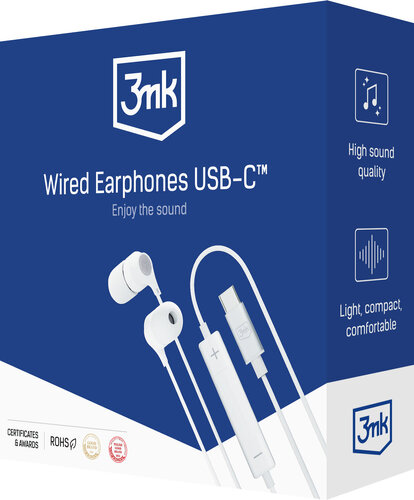 Περισσότερες πληροφορίες για "3MK Wired USB-C (Άσπρο)"