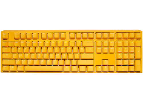 Περισσότερες πληροφορίες για "Ducky One 3 Yellow Gaming Tastatur RGB LED - MX-Silent-Red US (USB/RGB LED)"