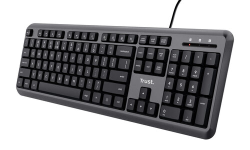 Περισσότερες πληροφορίες για "Trust ODY WIRED KEYBOARD ES (Μαύρο/USB)"