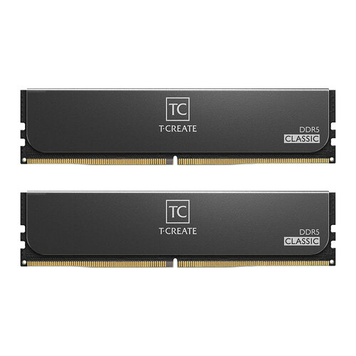 Περισσότερες πληροφορίες για "Team Group T-CREATE CLASSIC CTCCD564G5600HC46DC01 (64 GB/DDR5/5600MHz)"