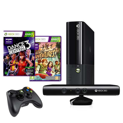 Περισσότερες πληροφορίες για "Microsoft Xbox 360 4GB + Kinect Dance Central 3 Advantures"