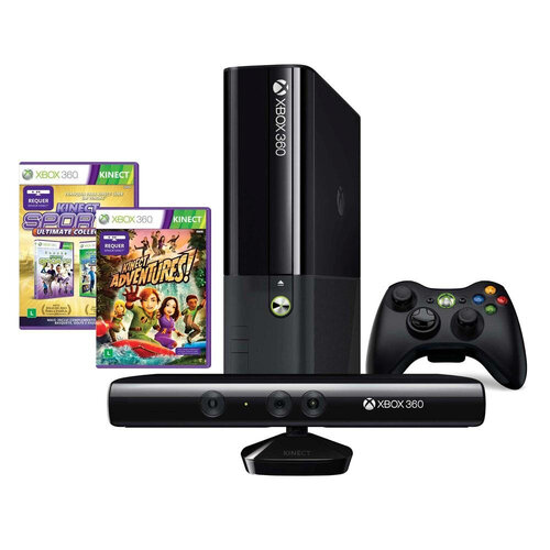 Περισσότερες πληροφορίες για "Microsoft Xbox 360 4GB + Kinect Advantures Sports Ultimate"