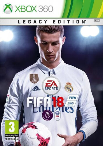 Περισσότερες πληροφορίες για "FIFA 18 Legacy Edition (Xbox 360)"