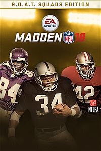 Περισσότερες πληροφορίες για "Madden NFL 18 G.O.A.T. Squads Edition (Xbox One)"
