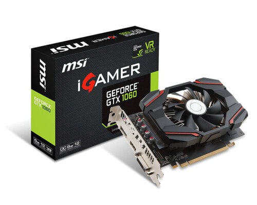 Περισσότερες πληροφορίες για "MSI Geforce GTX 1060 iGAMER 6G OC"