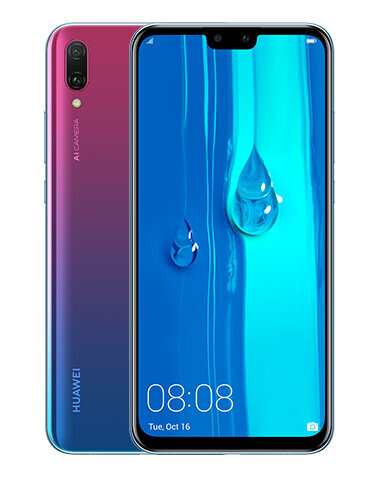 Περισσότερες πληροφορίες για "Huawei Y9 2019 (Πορφυρό/64 GB)"