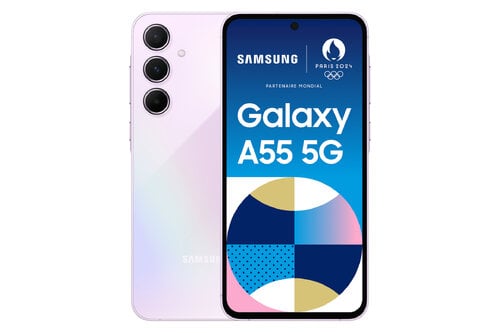 Περισσότερες πληροφορίες για "Samsung Galaxy A55 5G (Λιλά/128 GB)"